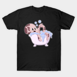 Octopus Bath Bathtub T-Shirt